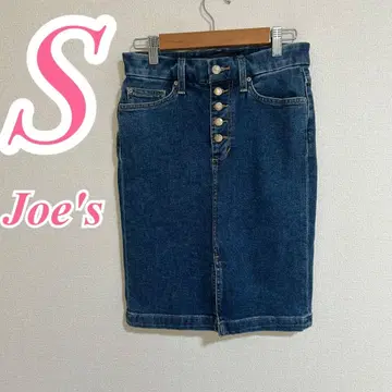 Joe's 조즈 타이트 데님 스커트 W24 S 블루 캐주얼