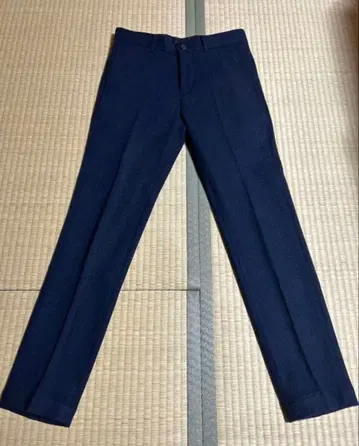 EDIFICE 네이비 슬랙스