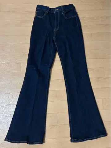 MOUSSY 플레어 데님 팬츠 25인치