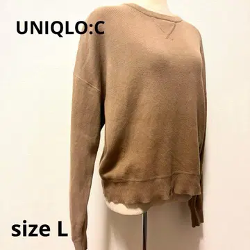 UNIQLO:C 스무스 코튼 크루넥 스웨터