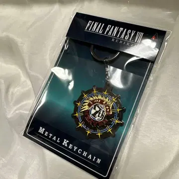 FINAL FANTASY VII 리버스 메탈 키체인 (세븐스 헤븐)