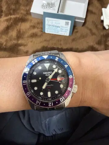 SEIKO 자동 와인딩 손목시계 SBC021