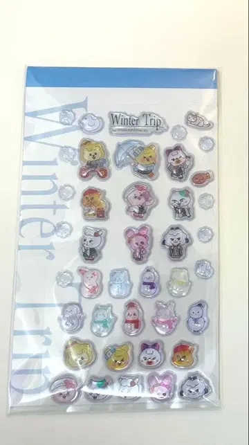 NiziU 팝업 스토어 NIZOO 통통 스티커 씰