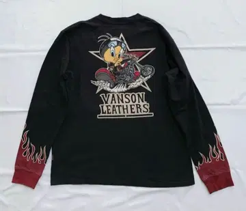 VANSON x LOONEY TUNES 론T 자수 긴팔 사이즈 XXL