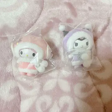 산리오 치비토모 눈의 정령 마이멜로디 쿠로미 묶음 판매