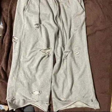 kuuupy 풀렝스 헤비웨이트 스웨트 팬츠