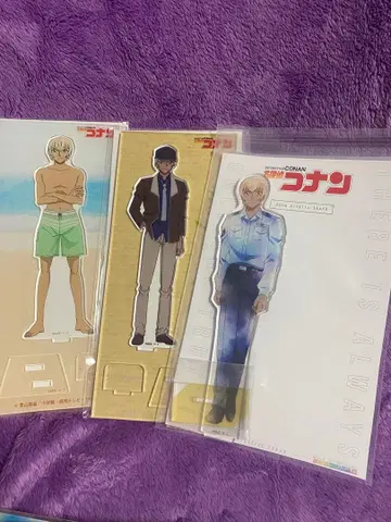 명탐정 코난 아무로 토오루 강준영(후루야 레이) 버본 아크릴 스탠드
