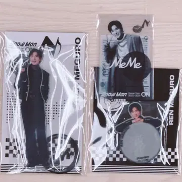 SnowMan 2025-2026 돔 투어 ON 메구로 렌 3세트