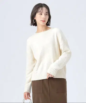 BEAMS HEART 모헤어 니트