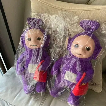 텔레토비즈 BIG 봉제 인형 (틴키 윙키와 좋아하는 백)