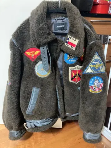 AVIREX 플라이트 자켓 L 사이즈 탑건 TOPGUN 보아