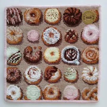 단종 페이러 타월 손수건 모그모그 도넛