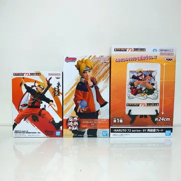 NARUTO BORUTO 피규어 플레이트 세트
