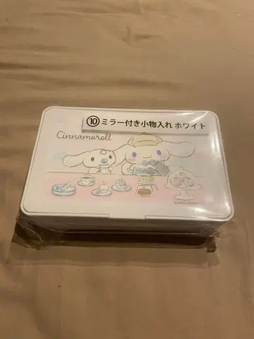 시나모롤 거울 포함 소품함 화이트 복권