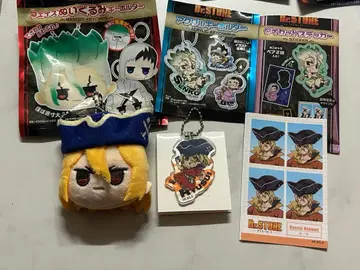 Dr.STONE 닥터스톤 나나미 류스이 굿즈 세트 100엔샵