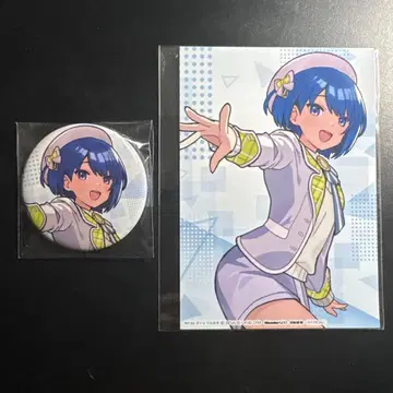 키리타니 하루카 세계 앨범 캔뱃지&브로마이드