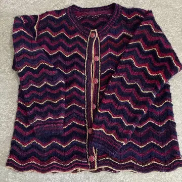 손뜨개질 가디건