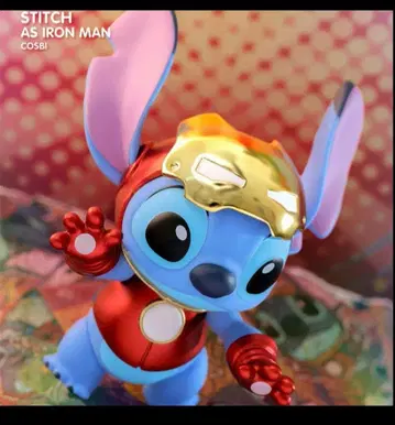 스티치 아이언맨 피규어 코스비 MARVEL