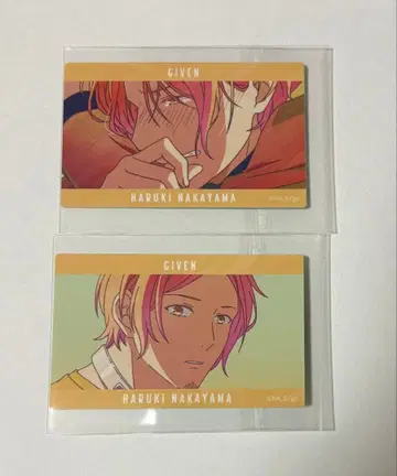 기븐 Ani-Art 트레이딩 카드 스티커 춘수