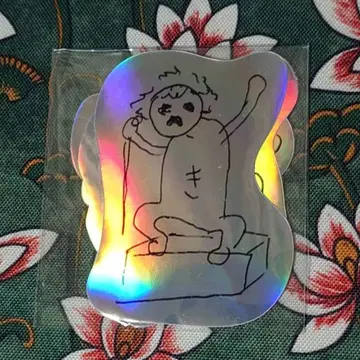 DIR EN GREY 쿄 낙서 스티커 세트 연연 투어 굿즈