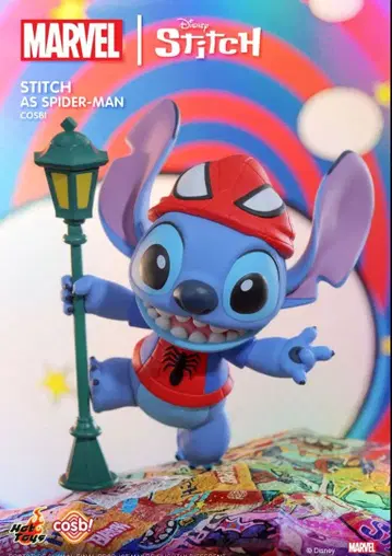 핫토이즈 스티치 marvel 스파이더맨 피규어 코스비