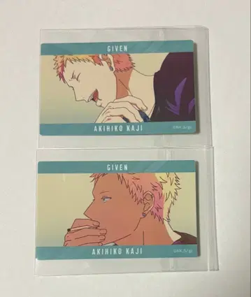 기븐 Ani-Art 트레이딩 카드 스티커 아키히코