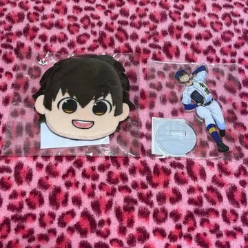 다이아몬드 A 사와무라 에이준 올스타 게임 아크릴 스탠드 파우치