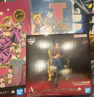 죠죠 월드 제일복권 A상 죠나단 피규어 외