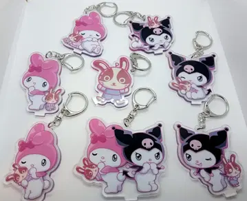 미사용품 우사미 아크릴 키링 전 8종 컴플리트 세트 익명 배송