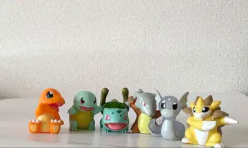 포켓몬스터 손가락 인형 피규어 6개 세트 초기