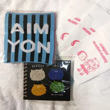 아이묭 헤븐즈 베이커리 코스터와 도루아파 메모장