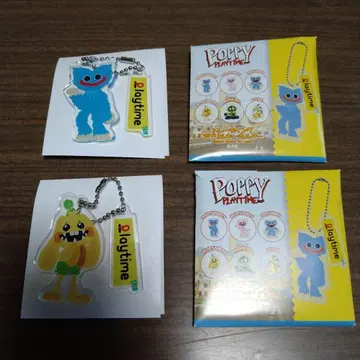 포피 플레이타임 트레이딩 아크릴 키링 2개 세트