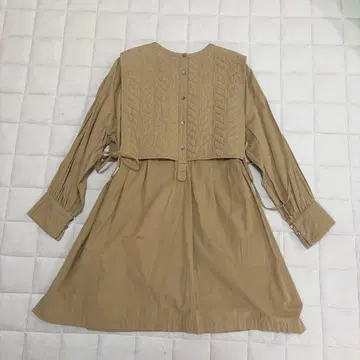 새상품급 genten 겐텐 퀼팅 원피스 베스트 도킹