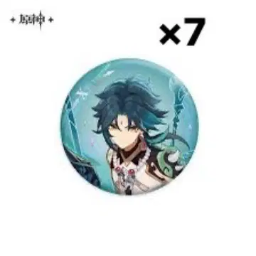원신 소 캔뱃지 7개 세트