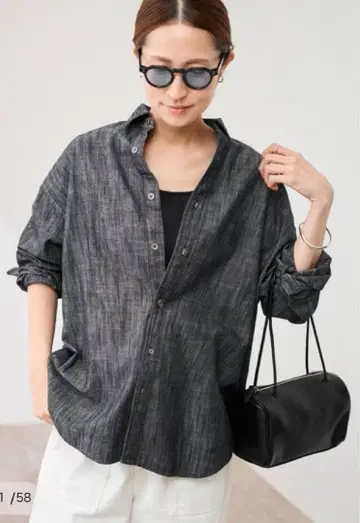 미사용 새상품 FRAMe WORK 프레임워크 슬라브 바지 셔츠