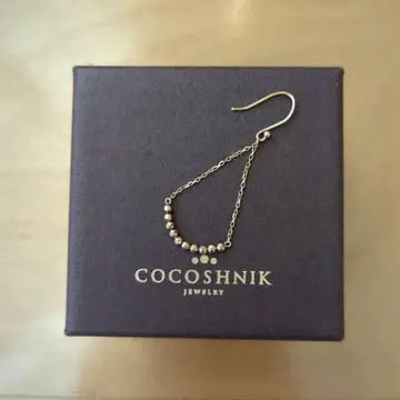 COCOSHNIK 골드 귀걸이 (한쪽 귀)