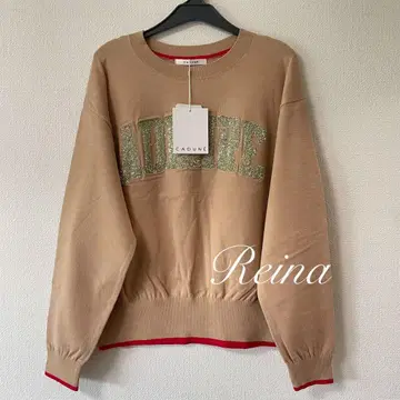 새상품 2025 카듀네 키라로고 니트 로고라메 니트 아르페쥬 스토리