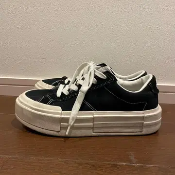 US 기획 CONVERSE ALL STAR 통굽 로우컷 블랙 27