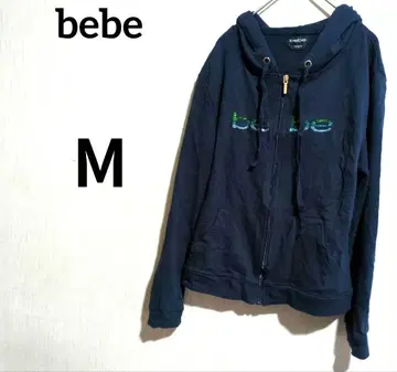bebe 네이비 후드 파카 [ M ]