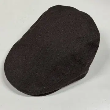 컨디션 최상 안감 부착 헌팅 캡 모자 플랫캡 CAP 브라운