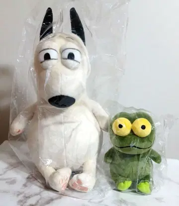 미사용 새상품 밤과 케로 봉제 인형 2점 택 포함