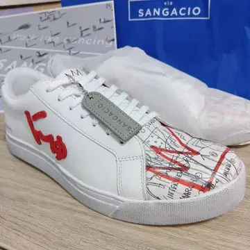 미사용 새상품 뉴 바스키아 추첨 한정판 스니커즈 SANGACIO 27.5