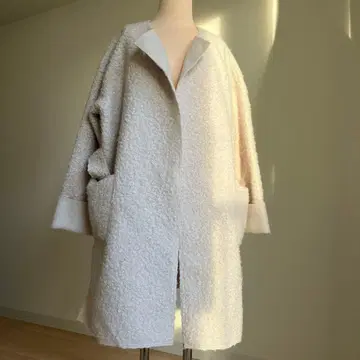 스페치오 램스울풍 코트