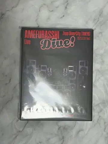AMEFURASSHI 'Dive!' Live Blu-ray
