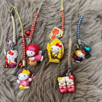 지역 한정 키티 스트랩 6개