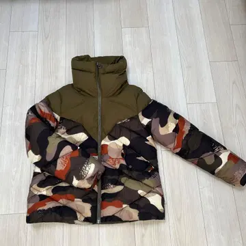 AIGLE 카모플라쥬 다운 자켓 36