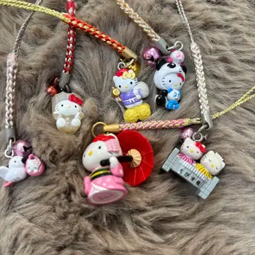 지역 한정 키티 스트랩 6개