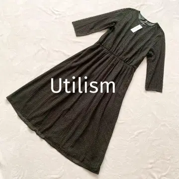 [택 포함 새상품] Utilism iCB 44 레이스 롱 원피스