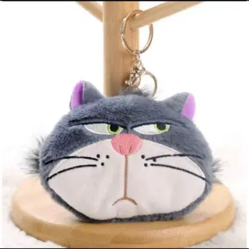 키체인 마스코트 신데렐라 루시퍼 페이스 고양이
