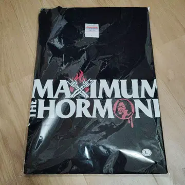 맥시멈 더 호르몬 한정판 T셔츠 L 사이즈 지옥도